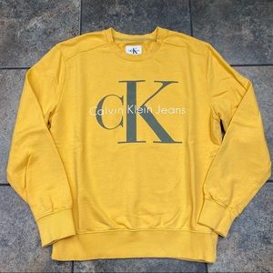 Men’s Calvin Klein Jeans Pullover Crewneck Sweatshirt Size Small